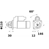 DEMARREUR 12V 3KW