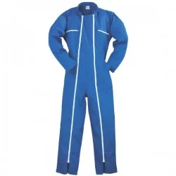 TUTA 2 ZIP BLU TAGLIA XXL