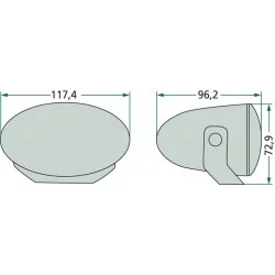 LUZ DE TRABAJO H7 DE LARGO ALCANCE