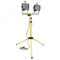 DOPPIO PROIETTORE ALOGENO SU TREPPIEDE