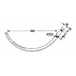 AIGUILLE POUR CLAAS MARKANT 40 - 809410