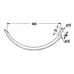 NADEL FÜR CASE F200 / F220 - MASSEY FERGUSON MF105
