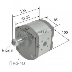 POMPA IDRAULICA PER FENDT G139860011011