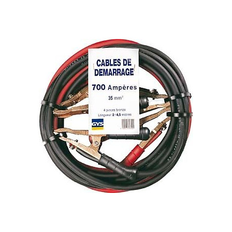 STARTKABEL "GYS" 35 MM², 700 A, 4,5 METER
