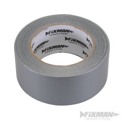 RUBAN ADHESIF ARME TOILE ROBUSTE 50 MM X 50 METRES GRIS ARGENTE
