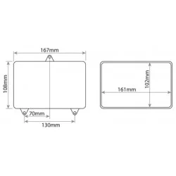 OPTIQUE DE PHARE AVANT POUR RENAULT - 7700692117