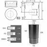 KIT CHEMISE PISTON COMPLET FIAT IVECO 8325-25 KIT CHEMISE PISTON COMPLET FIAT IVECO 8325-25