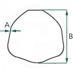 C1 INTERIOR TRIANGLE CARDAN TUBE