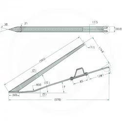 ELEVADOR COLECTOR CLAAS - 6262991, 6102723