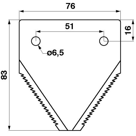 SECTION POUR CLAAS - 6762341 - 676234.1
