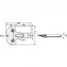 PATIN POUR FAUCHEUSE KUHN - 56801420