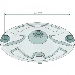DISQUE DE COUPE POUR FAUCHEUSE KUHN - 56200700