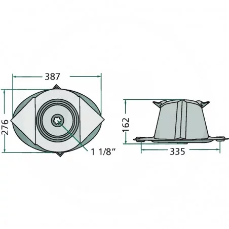 DISQUE DE COUPE POUR FAUCHEUSE KUHN - 56207600
