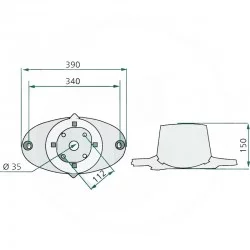 DISQUE DE COUPE POUR FAUCHEUSE KUHN - 56807300