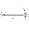 INTAKE VALVE FOR JOHN DEERE