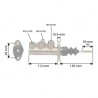 Brake master cylinder 3305623m92 for massey ferguson