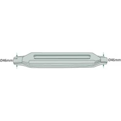 ECHAPPEMENT DIAMETRE FIXATION 46 MM