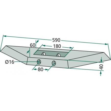 SOC DE LAME MICHEL 800 X 15 MM SOC DE LAME MICHEL 800 X 15 MM