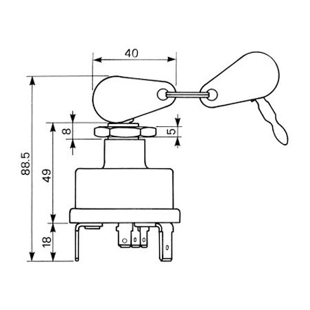 INTERRUPTOR DE LLAVE