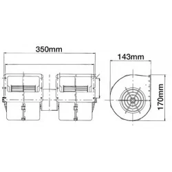 MOTEUR DE VENTILATEUR