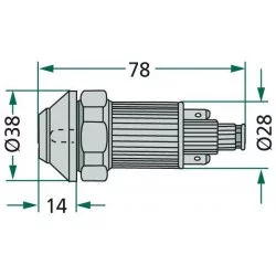 BOUTON POUSSOIR RELEVAGE