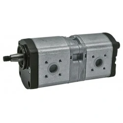 POMPE HYDRAULIQUE DOUBLE 16 + 11 CC