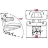 ASIENTO MECÁNICO CON BRAZOS ASIENTO MECÁNICO CON BRAZOS
