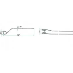 DENT D'ANDAINEUSE KRONE