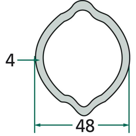 ARTICULACIÓN CARDÁN GRAN ANGULAR 80°