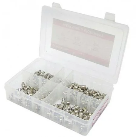 ASSORTIMENT DE GRAISSEURS 110 PIECES ASSORTIMENT DE GRAISSEURS 110 PIECES