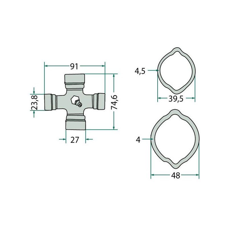 Buse de Soudage Plate - FDIT - 20 mm - Acier Inoxydable - Compatible