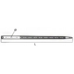 DRILLED TOOTH 870 MM