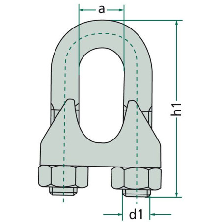 KABELSCHELLE Ø 8 MM