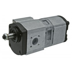 POMPE HYDRAULIQUE DOUBLE 19 + 11 CC